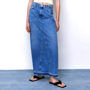 NWT Zara Maxi Skirt